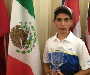 Eloy Vigil Escalera González 5to Lugar @ U.S. Kids Golf Teen World Championship
