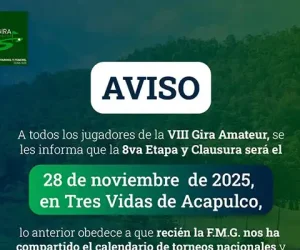 VIII Gira Amateur de Adultos :: AVISO importante