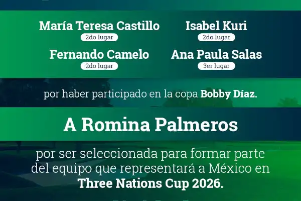 Celebramos el éxito de nuestros jugadores