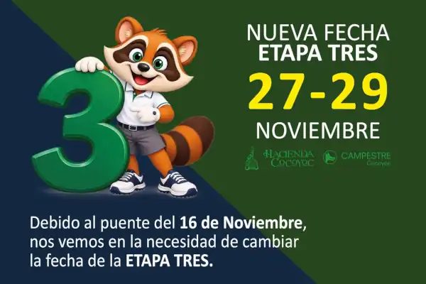 Nueva fecha etapa 3 XXV Gira infantil juvenil