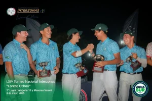 Campeonato Nacional Interzonas 2025 premiaciones