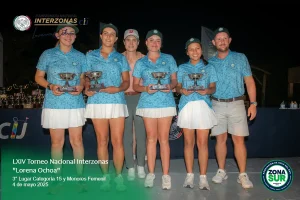 Campeonato Nacional Interzonas 2025 premiaciones